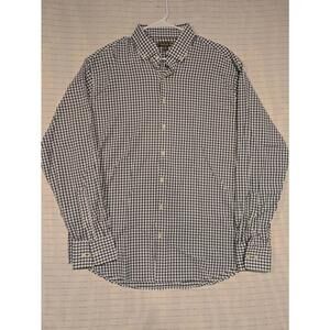 Peter Millar Summer Comfort Checkered Button Up Shirt Mens XL